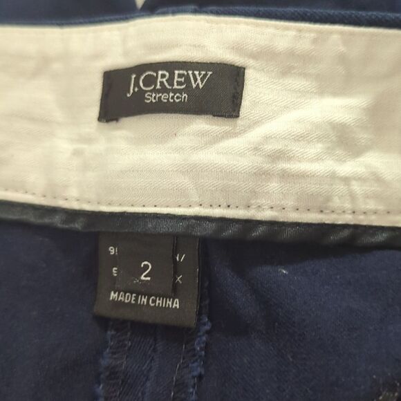 J Crew Blue Stretch Minnie Dress Pants - Picture 6 of 8